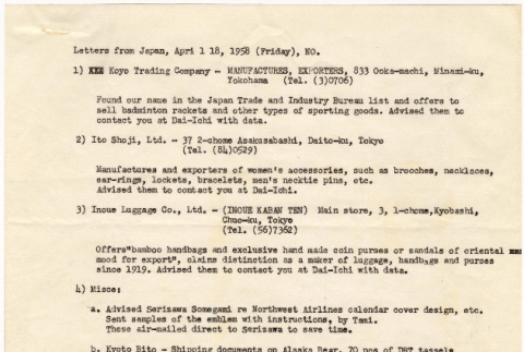 Letter dated April 18, 1958 (ddr-densho-422-249)