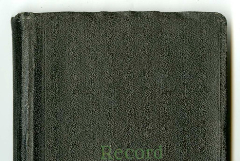 Manzanar diary (ddr-csujad-34-1)