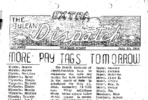 Tulean Dispatch Supplement (July 10, 1942) (ddr-densho-65-319)