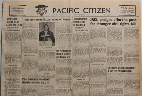 Pacific Citizen, Vol. 58, No. 19 (November 8, 1963) (ddr-pc-35-45)