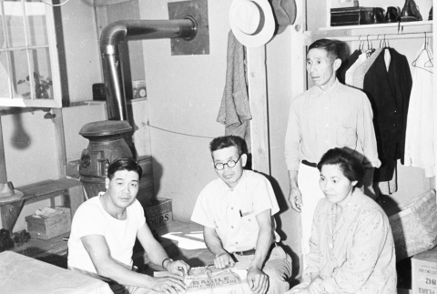 Japanese Americans relocating to a different camp (ddr-densho-37-65)
