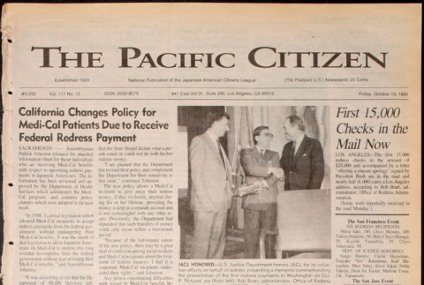 Pacific Citizen, Vol. 111, No. 12 (October 19, 1990) (ddr-pc-62-37)