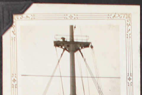Mast of ship (ddr-densho-326-360)