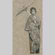 Woman in kimono with parasol (ddr-densho-383-244)