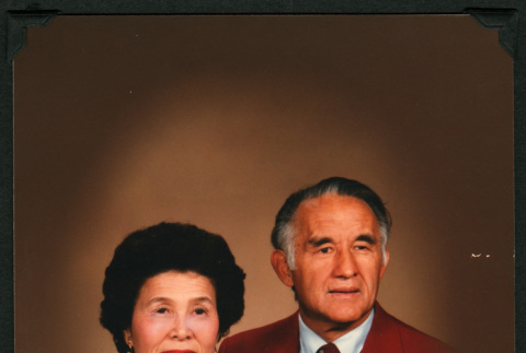 Portrait of Walter and Kazuko Matsuoka (ddr-densho-390-113)
