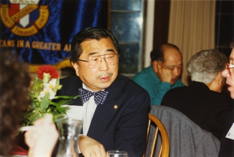 Gordon Hirabayashi at an event (ddr-densho-26-32)