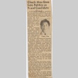 Photograph and article regarding Chuck Mau (ddr-njpa-2-687)
