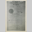 Takahashi Arima marriage license (ddr-densho-37-1613)