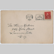 Envelope addressed to Thomas Rockrise (ddr-densho-335-397)