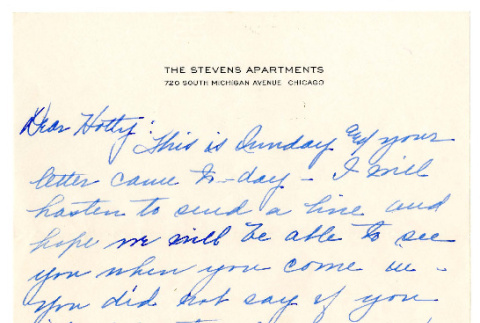 Letter from the Smiths to Hotty Okine, September 5, 1944 (ddr-csujad-5-71)