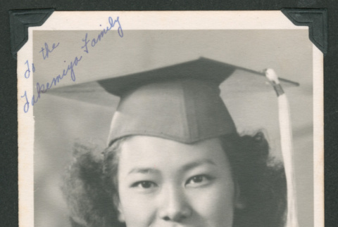 Kazue Kamibayashi graduation photo (ddr-densho-550-248)