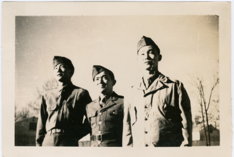 Three Soldiers (ddr-densho-368-620)