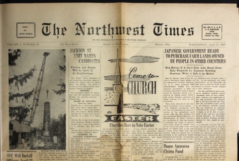 The Northwest Times Vol. 3 No. 30 (April 13, 1949) (ddr-densho-229-197)
