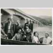 Mitsuye Yabe and Tour Group in Boat (ddr-ohs-1-133)