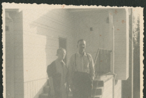 Mr. and Mrs. Thompson (ddr-densho-378-1053)