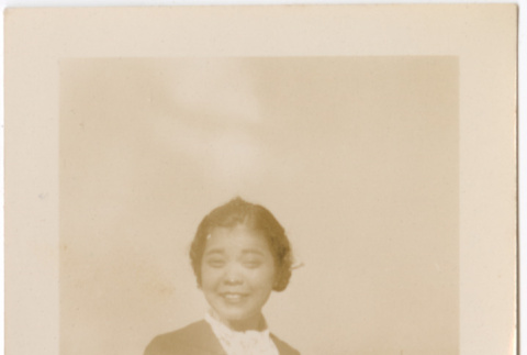 Woman on board ship (ddr-densho-426-1565)