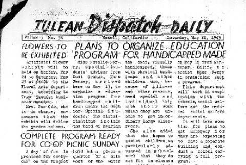 Tulean Dispatch Vol. 5 No. 54 (May 22, 1943) (ddr-densho-65-370)