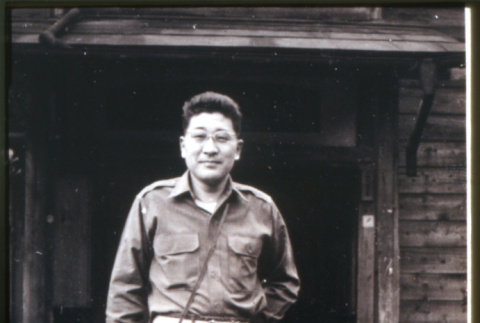 Soldier with camera (ddr-densho-1007-724)