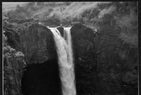 Hawaiian waterfall (ddr-densho-363-251)