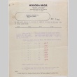 Price List from Hosoda Brothers to Takahashi Trading Company (ddr-densho-424-678)
