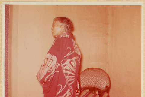 Woman in kimono (ddr-densho-522-78)