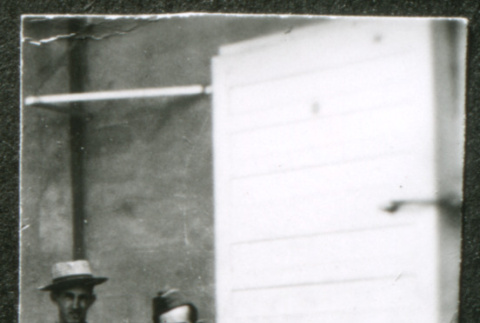 Two soldiers outside (ddr-densho-1007-829)
