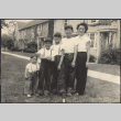 Agnes Sakura with David, Chester Jr., Gerald and Norman (ddr-densho-523-198)