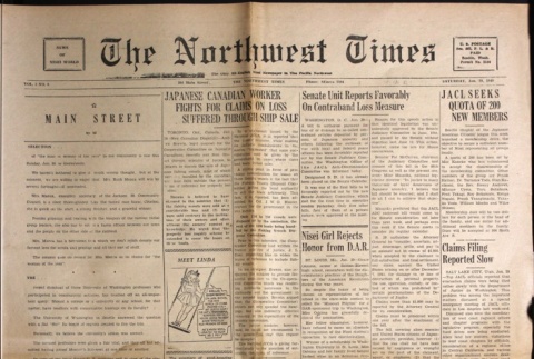 The Northwest Times Vol. 3 No. 9 (January 29, 1949) (ddr-densho-229-176)
