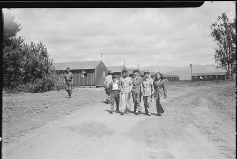 Japanese Americans out on a walk (ddr-densho-37-582)