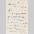 Letter to Hide Fujita from Ralph Kanzaki (ddr-densho-378-1092)