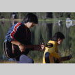 Craig So and Marice Tatsuno playing guitar (ddr-densho-336-1475)