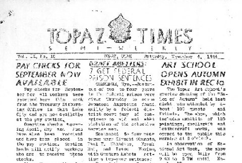 Topaz Times Vol. IX No. 10 (November 4, 1944) (ddr-densho-142-354)