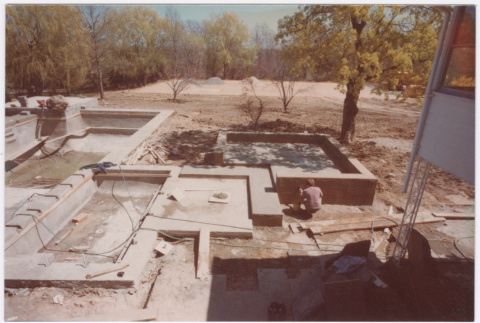 Pool under construction (ddr-densho-377-1755)