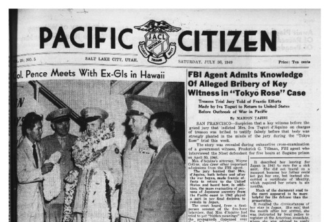 The Pacific Citizen, Vol. 29 No. 5 (July 30, 1949) (ddr-pc-21-30)
