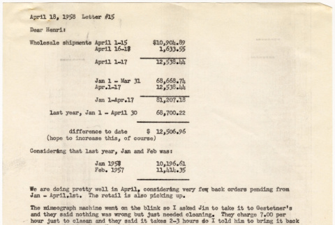 Letter to Henri Takahashi, Letter #15 (ddr-densho-424-939)