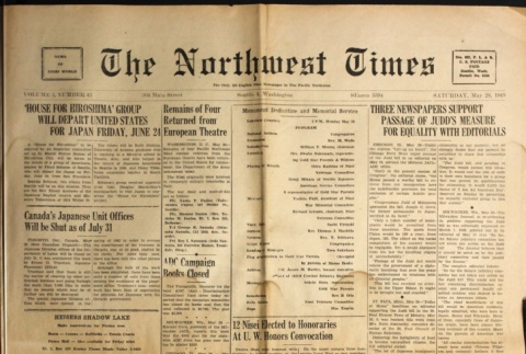 The Northwest Times Vol. 3 No. 43 (May 28, 1949) (ddr-densho-229-210)