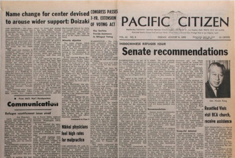 Pacific Citizen, Vol. 81, No. 6 (August 8, 1975) (ddr-pc-47-31)