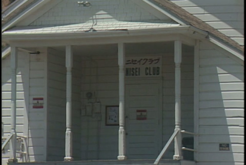 B-roll: exterior Nisei Club, orchard, farmland (ddr-densho-1007-1741)