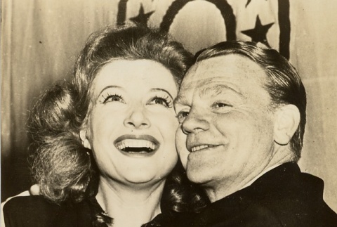 Greer Garson and James Cagney at the Academy Awards (ddr-njpa-1-490)