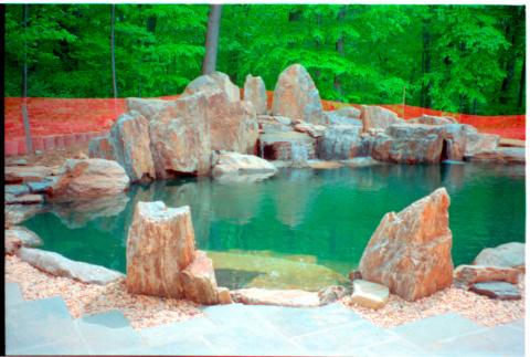 Pool with rock feature (ddr-densho-377-2607)