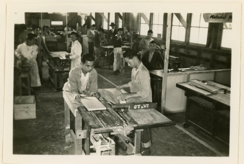 Busy model workshop (ddr-densho-37-1205)