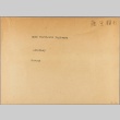 Envelope of Gary Yoritoshi Fujiwara photographs (ddr-njpa-5-595)