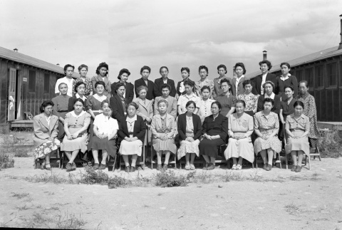 Group photograph in camp (ddr-fom-1-687)