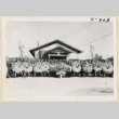 Mourners at Yonekichi Hontani's funeral (ddr-densho-37-1846)