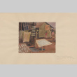 Scene with Radishes Drying, Clothes Drying, Kids Playing Basket (ddr-janm-15-4)