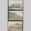 Postcards of administration building and army barracks at Fort Devens, Massachusetts (ddr-csujad-49-49)