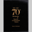 Book of 70th Anniversary of Japanese Congregational Church (ddr-densho-446-455)
