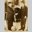 Fiorello La Guardia shaking hands with Japanese Ambassador Saito (ddr-njpa-1-855)