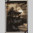 Night photo of temple (ddr-densho-326-270)