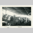 Photograph of farm products loaded on trailers for the Manzanar farm exhibit (ddr-csujad-47-66)